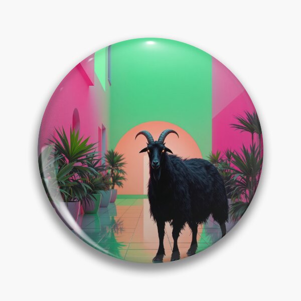 Item preview, Mountain Goat at Arcade Atrium designed and sold by HabitableMoons.