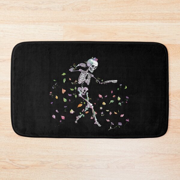 Item preview, Dancing skeleton with roses designed and sold by ATOTI.
