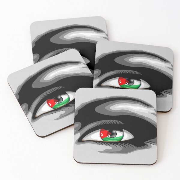 Item preview, Palestine Flag Beautiful Woman Eye designed and sold by BluedarkArt.