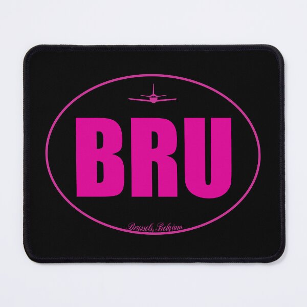 Item preview, BRU Brussels Belgium Airport Code designed and sold by Lartheviking.