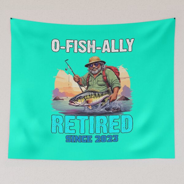 Item preview, Sarcastic Funny Fishing Fanatic Fishermen Retired Fisherman Fanatic O-Fish-Ally Retired Since 2023 designed and sold by fantasticdesign.