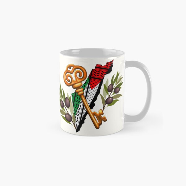 Palestinian Key Symbol of the Right of Return Classic Mug