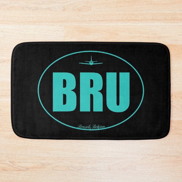 Item preview, BRU Brussels Belgium Airport Code designed and sold by Lartheviking.
