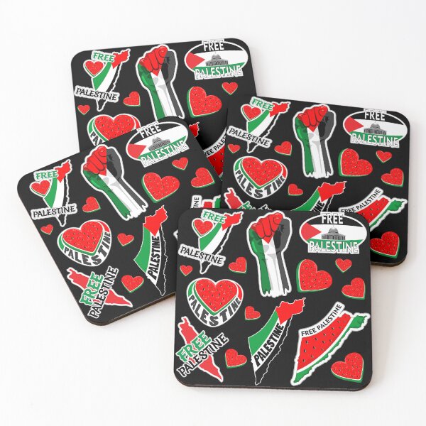 Item preview, Palestine Symbols Pattern  designed and sold by BluedarkArt.
