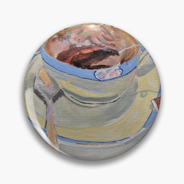 Item preview, A Teacup of Brewing Tea designed and sold by FamilyTeaTime.