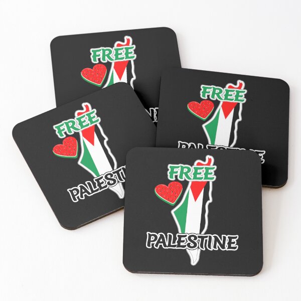 Item preview, Free Palestine - Map and Watermelon Logo  designed and sold by BluedarkArt.
