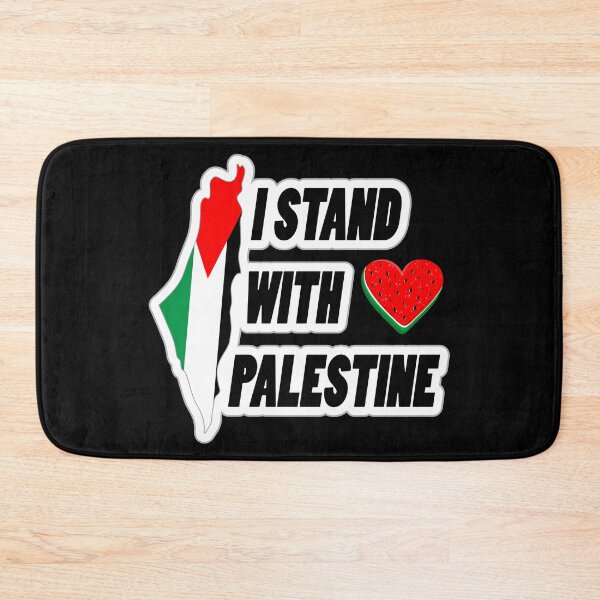 Item preview, I stand with Palestine - Map and Watermelon Logo  designed and sold by BluedarkArt.