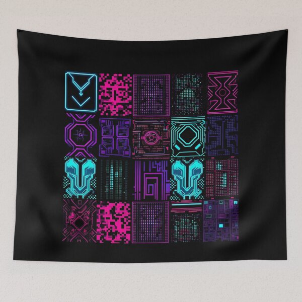 Item preview, Cyberpunk pattern designed and sold by PatronesKawai.