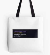 "Gigantique" Tasche Tote Bag