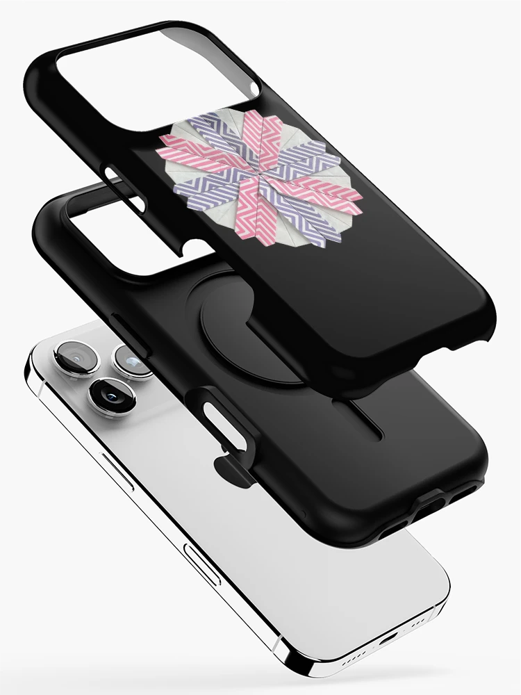 Thumbnail 2 of 4, iPhone Case, Origami mandala designed and sold by Meo Design.