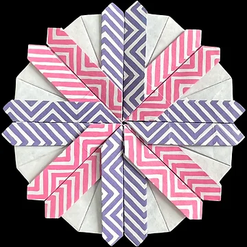 Imagen de la obra Mandala de origami de Meo Design