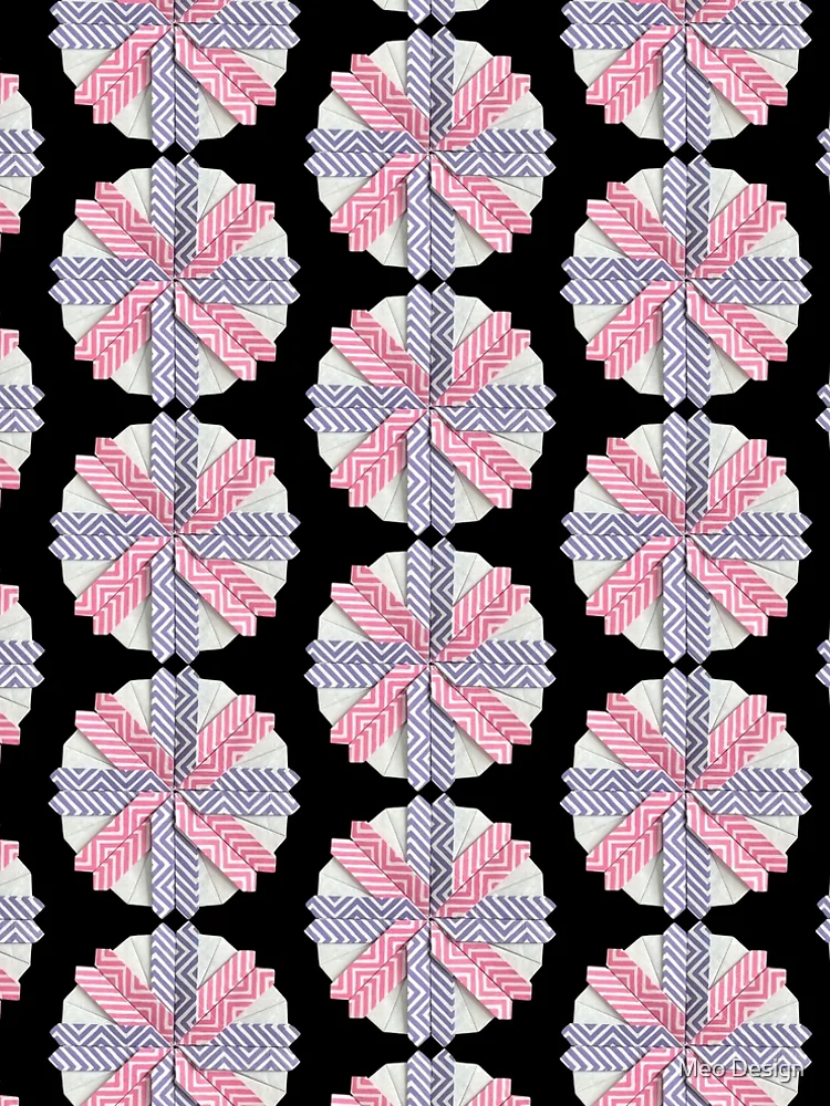 Thumbnail 5 of 5, A-Line Dress, Origami mandala designed and sold by Meo Design.