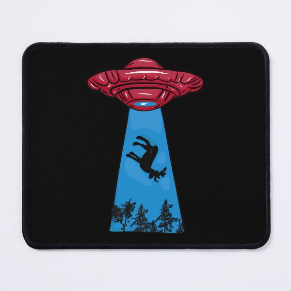 Item preview, Red alien flying saucer designed and sold by Joncasmiart.