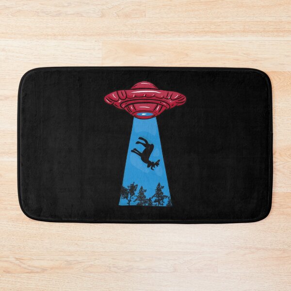 Item preview, Red alien flying saucer designed and sold by Joncasmiart.