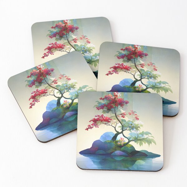 Item preview, Reflecting Radiance: An Island Arbor in Bloom designed and sold by bloorose.