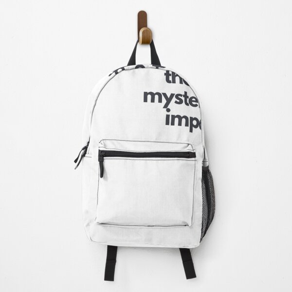 Item preview, The work is mysterious and important quote sticker designed and sold by beaspree.