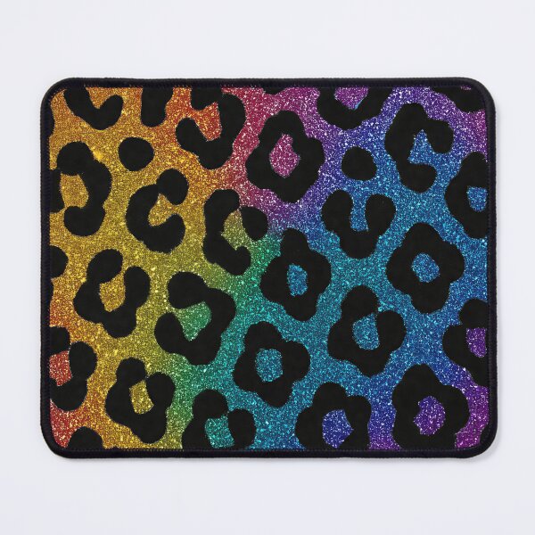 Item preview, Glitter Rainbow Leopard Print designed and sold by Tau Tia L Douglass.