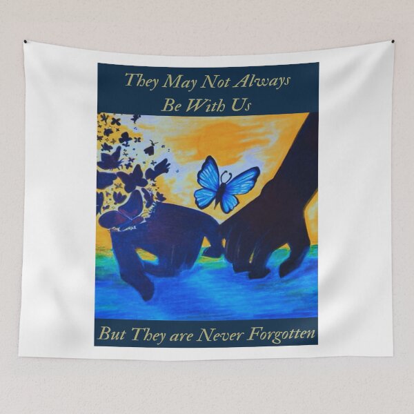 Item preview, Grief Sentiments: They May Not Always be with Us, but they are Never Forgotten. designed and sold by MyBottomShelf.