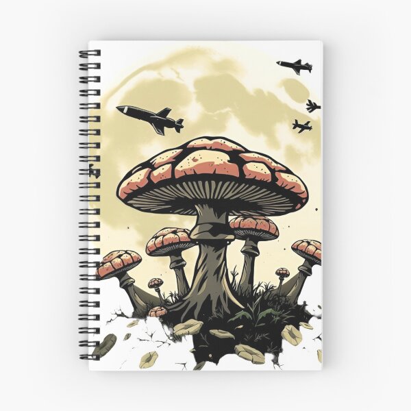 Aperçu de l'œuvre art aux champignons créée et vendue par MindfluxStudio.