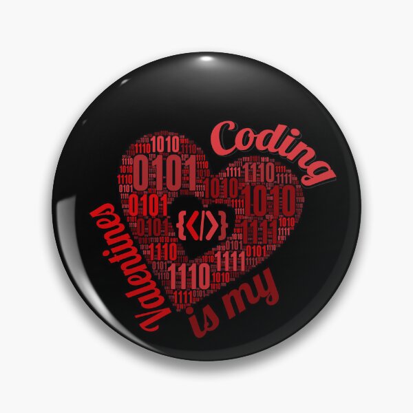 Item preview, Valentine’s Algorithm Heart Art designed and sold by Zakrytos ★★★★★.