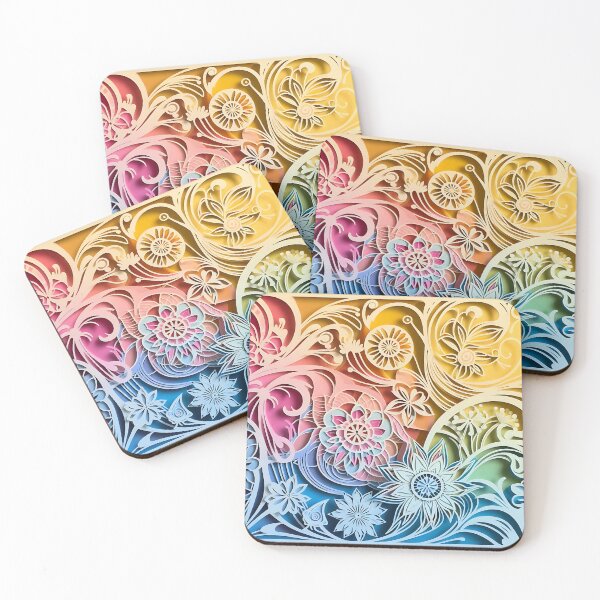 Item preview, Abstract Spring Flowers designed and sold by Intriguing Designs.