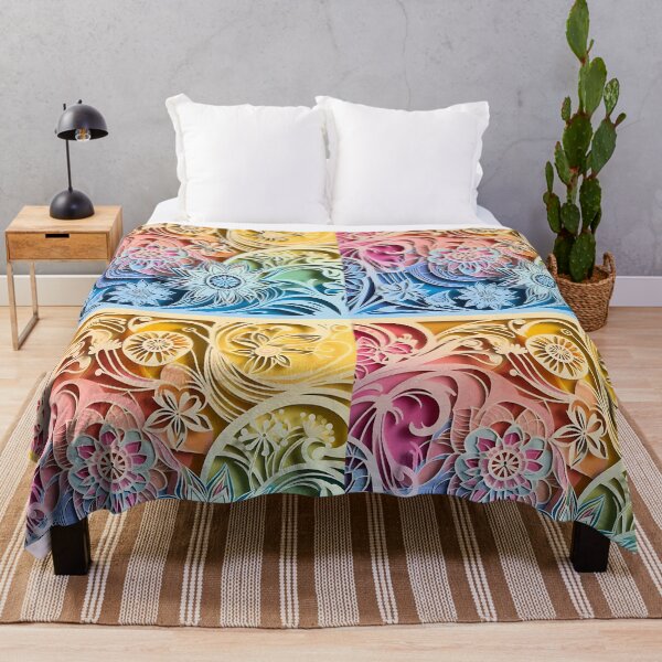 Item preview, Abstract Spring Flowers designed and sold by Intriguing Designs.