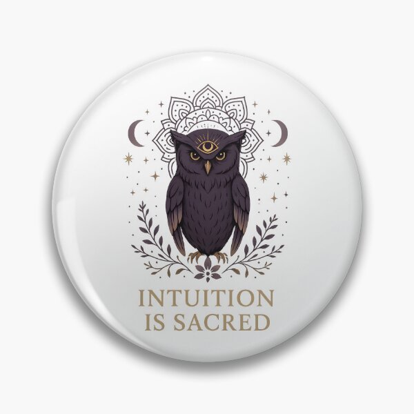 Item preview, Intuition Is Sacred – The Wisdom of the Inner Voice designed and sold by JoshuaCardiff.