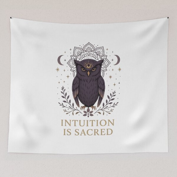 Item preview, Intuition Is Sacred – The Wisdom of the Inner Voice designed and sold by JoshuaCardiff.