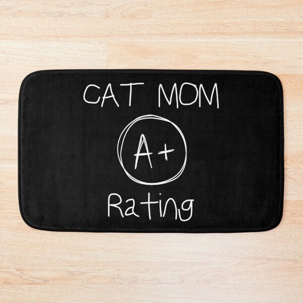 Item preview, Cat Mom A+ Rating Shirt, Cat Lover Shirt designed and sold by Sleepy Cat Design.