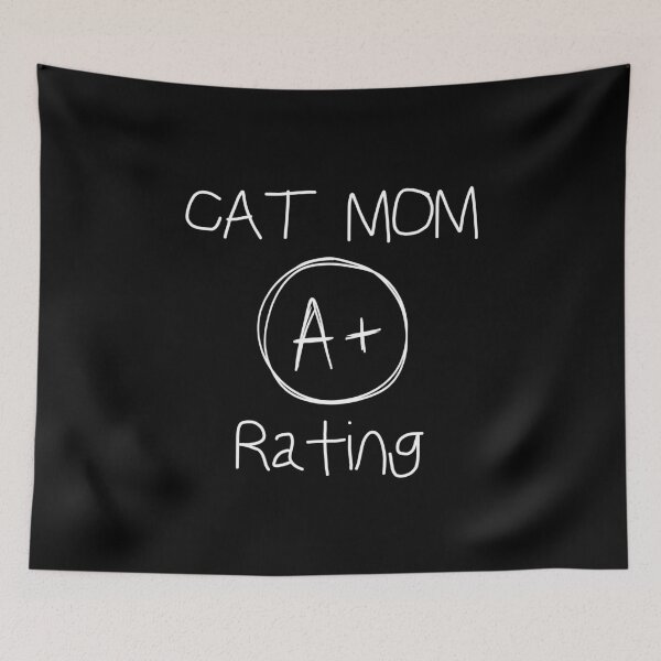 Item preview, Cat Mom A+ Rating Shirt, Cat Lover Shirt designed and sold by Sleepy Cat Design.