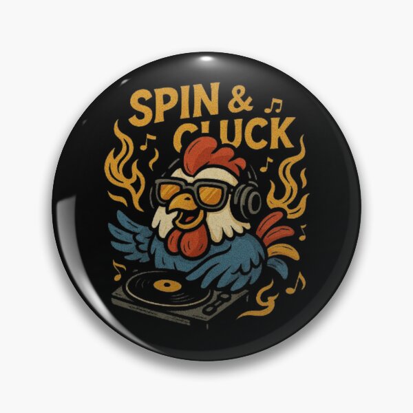 Item preview, Spin & Cluck – The Fire DJ Chicken designed and sold by BENKUNG.