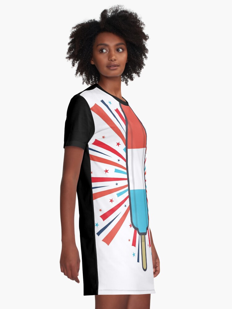 4th of july t 2025 shirt dress