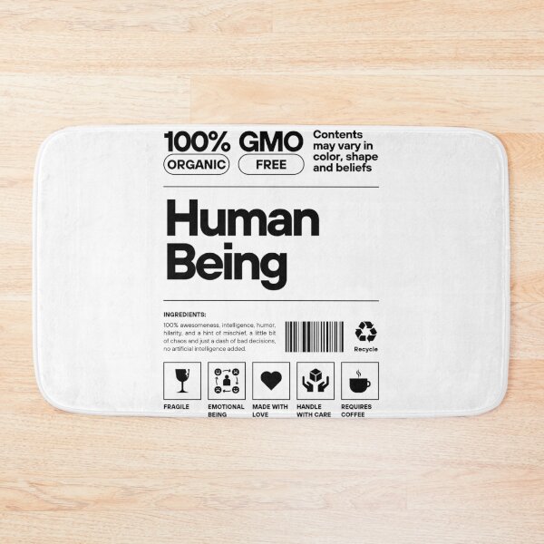 Item preview, 100% Human Being designed and sold by HatiySkoll.