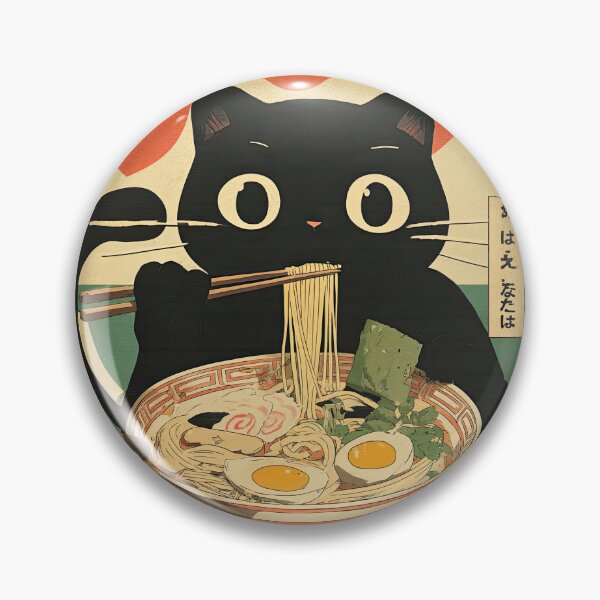 Item preview, Chopstick Champion Cat designed and sold by Retro Type.