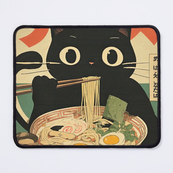 Item preview, Chopstick Champion Cat designed and sold by Retro Type.