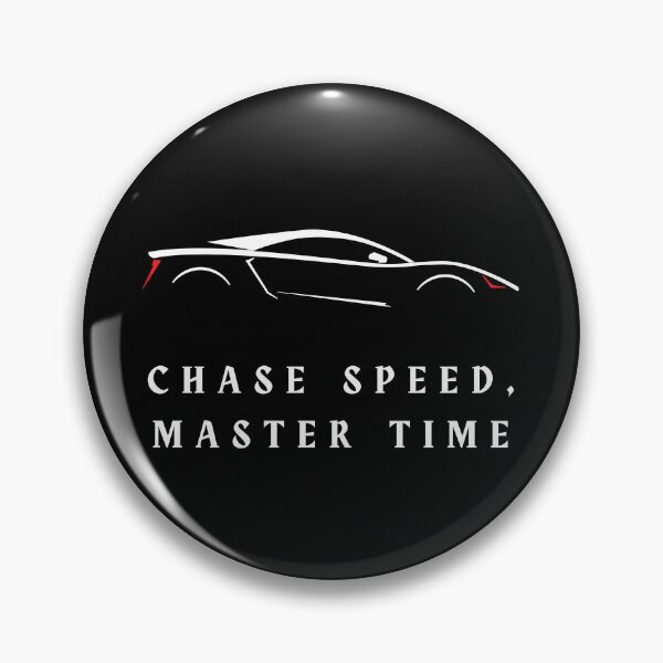 Item preview, Chase Speed, Master Time — Motivational Speed Quote Design designed and sold by AIKNOCKTECK.