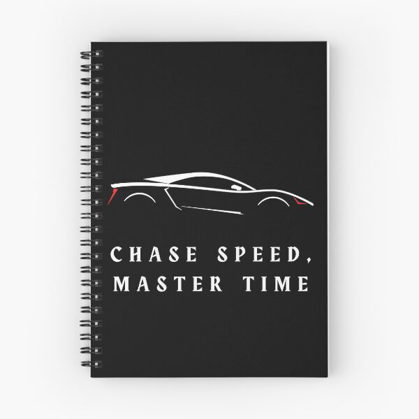 Item preview, Chase Speed, Master Time — Motivational Speed Quote Design designed and sold by AIKNOCKTECK.