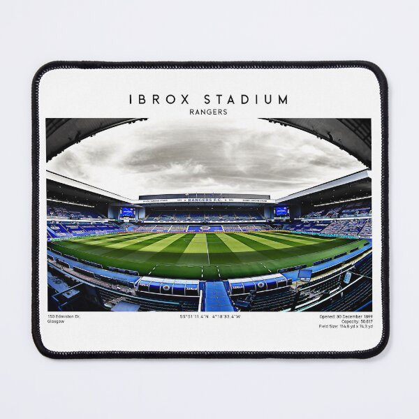 Item preview, Ibrox Stadium Scene – Historic Glasgow Arena designed and sold by AronArtGallery.