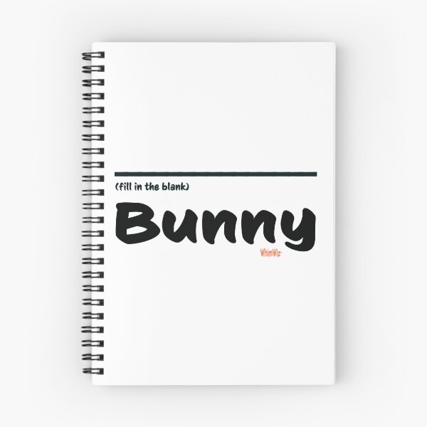 Item preview, Blank Bunny - Funny Words designed and sold by WhimWiz.
