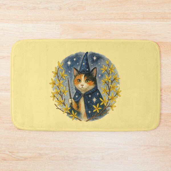 Item preview, Calico Cat Wizard designed and sold by FrictionMaxxing.
