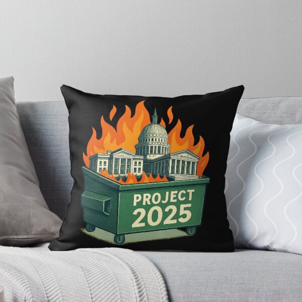 Item preview, Project 2025 Dumpster Fire – Democracy in Flames  designed and sold by The Junto Shop.