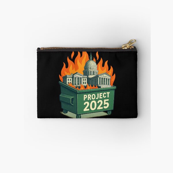 Item preview, Project 2025 Dumpster Fire – Democracy in Flames  designed and sold by The Junto Shop.