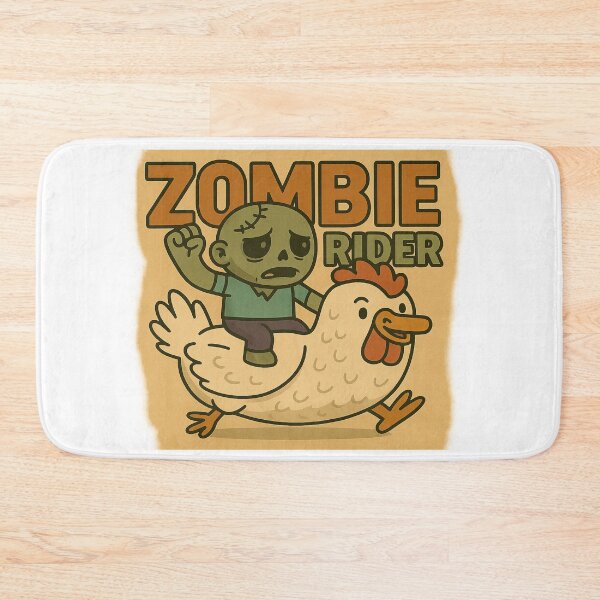 Item preview, Zombie Rider on Chicken - Funny Cartoon Adventure designed and sold by memememescat.