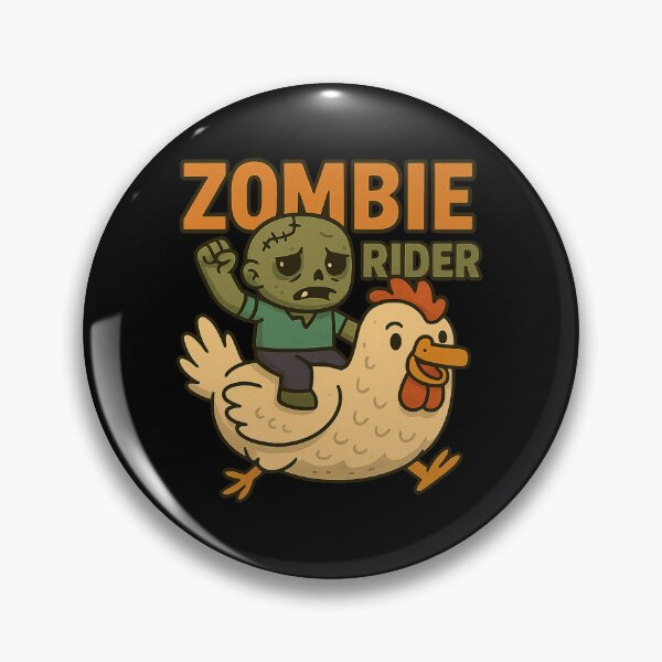 Item preview, Zombie Rider on Chicken - Funny Cartoon Adventure designed and sold by memememescat.