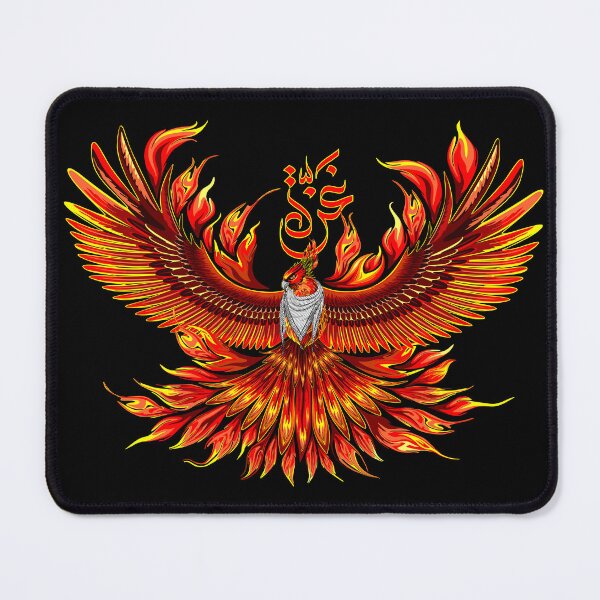 Item preview, Phoenix of Gaza with Keffiyeh designed and sold by BluedarkArt.