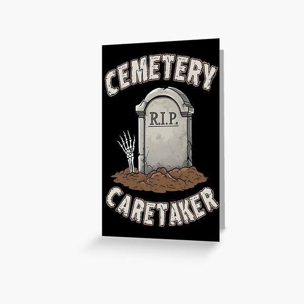 Item preview, The Cemetery caretaker  designed and sold by SidTastic .