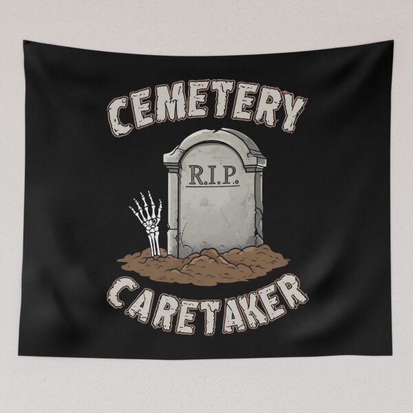 Item preview, The Cemetery caretaker  designed and sold by SidTastic .