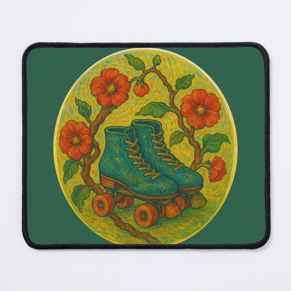 Item preview, Retro Roller Skates designed and sold by FrictionMaxxing.