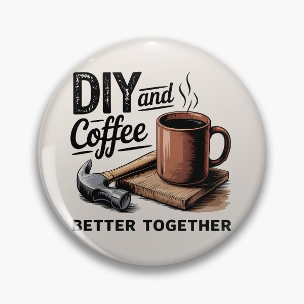 Item preview, DIY and Coffee: Better Together designed and sold by Jollys-ArtShop.