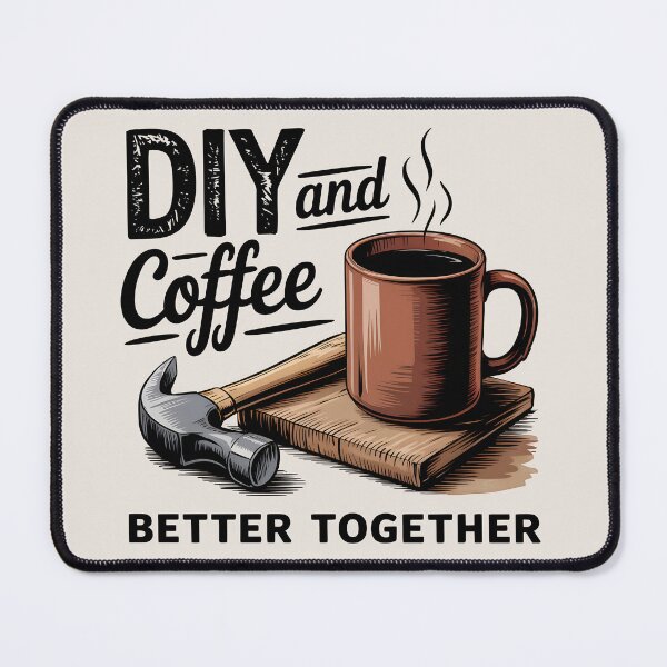Item preview, DIY and Coffee: Better Together designed and sold by Jollys-ArtShop.